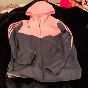 Never worn adidas windbreaker L